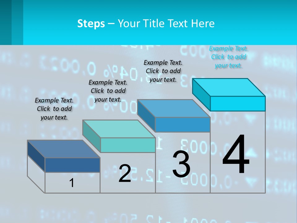 A Computer Screen With A Lot Of Numbers On It PowerPoint Template