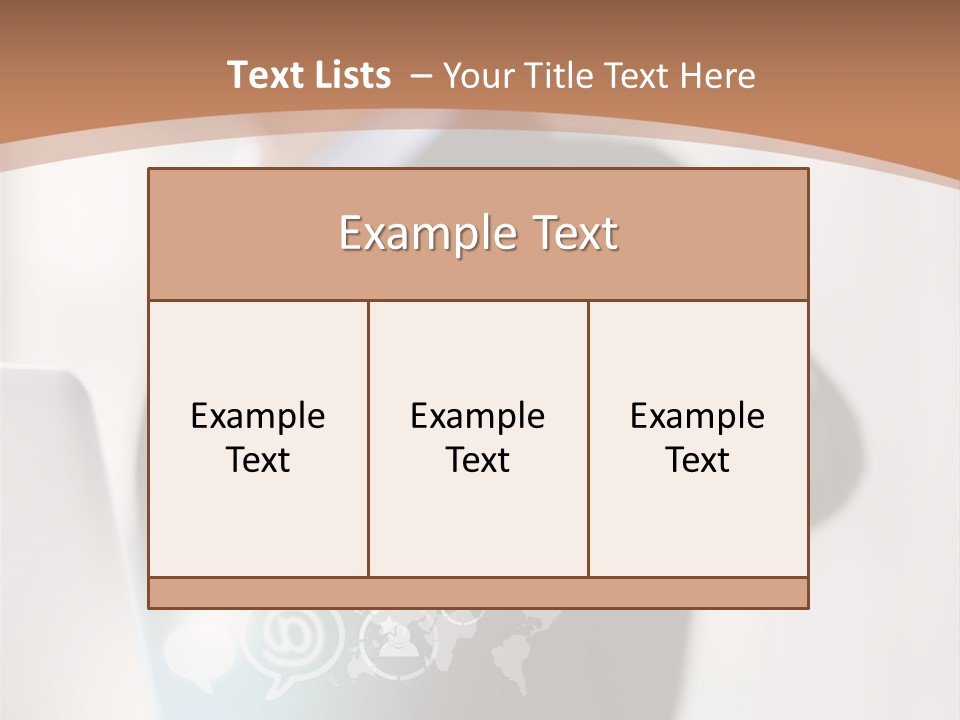 A Woman In A Business Suit Touching A Touch Screen PowerPoint Template