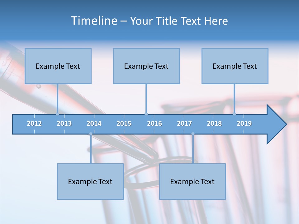 A Group Of Test Tubes Filled With Liquid PowerPoint Template