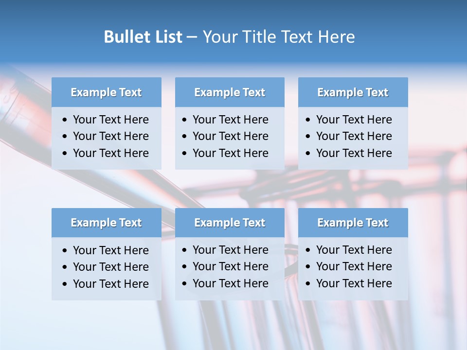 A Group Of Test Tubes Filled With Liquid PowerPoint Template