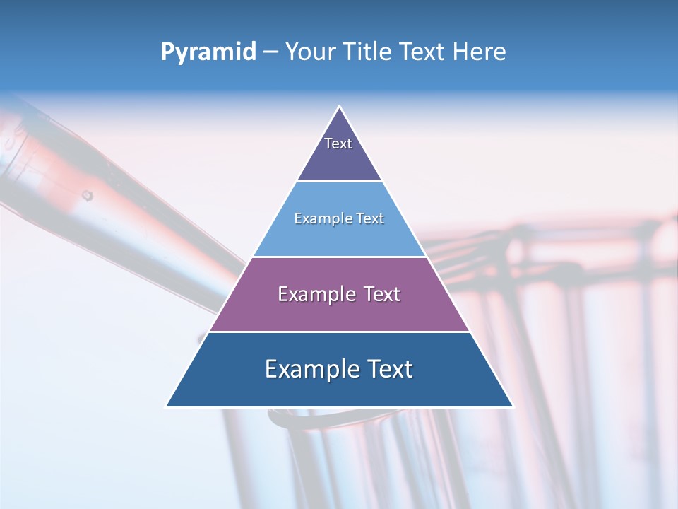 A Group Of Test Tubes Filled With Liquid PowerPoint Template