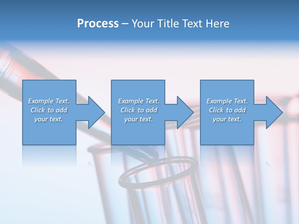 A Group Of Test Tubes Filled With Liquid PowerPoint Template