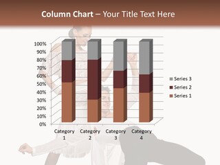 A Man And A Woman Are Dancing Together PowerPoint Template