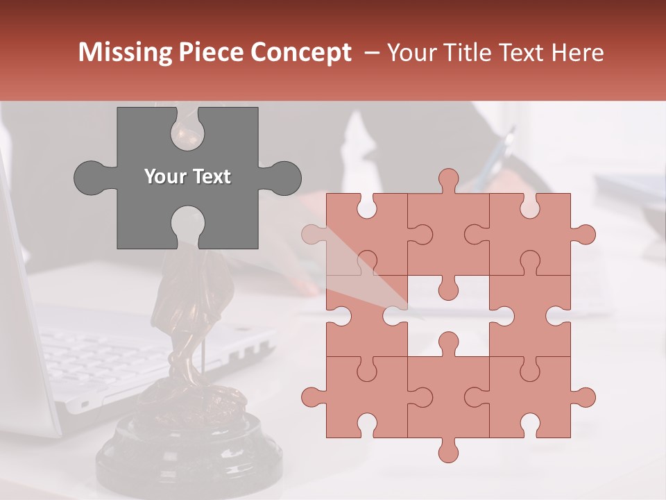 A Person Sitting At A Desk Writing On A Piece Of Paper PowerPoint Template