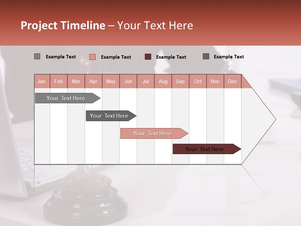A Person Sitting At A Desk Writing On A Piece Of Paper PowerPoint Template