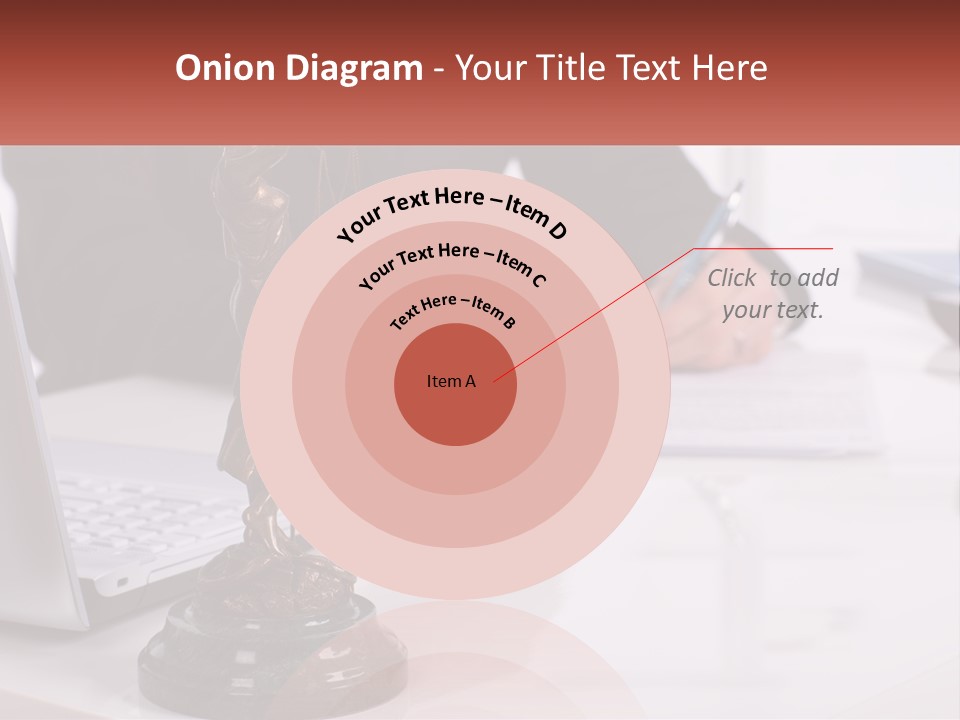 A Person Sitting At A Desk Writing On A Piece Of Paper PowerPoint Template