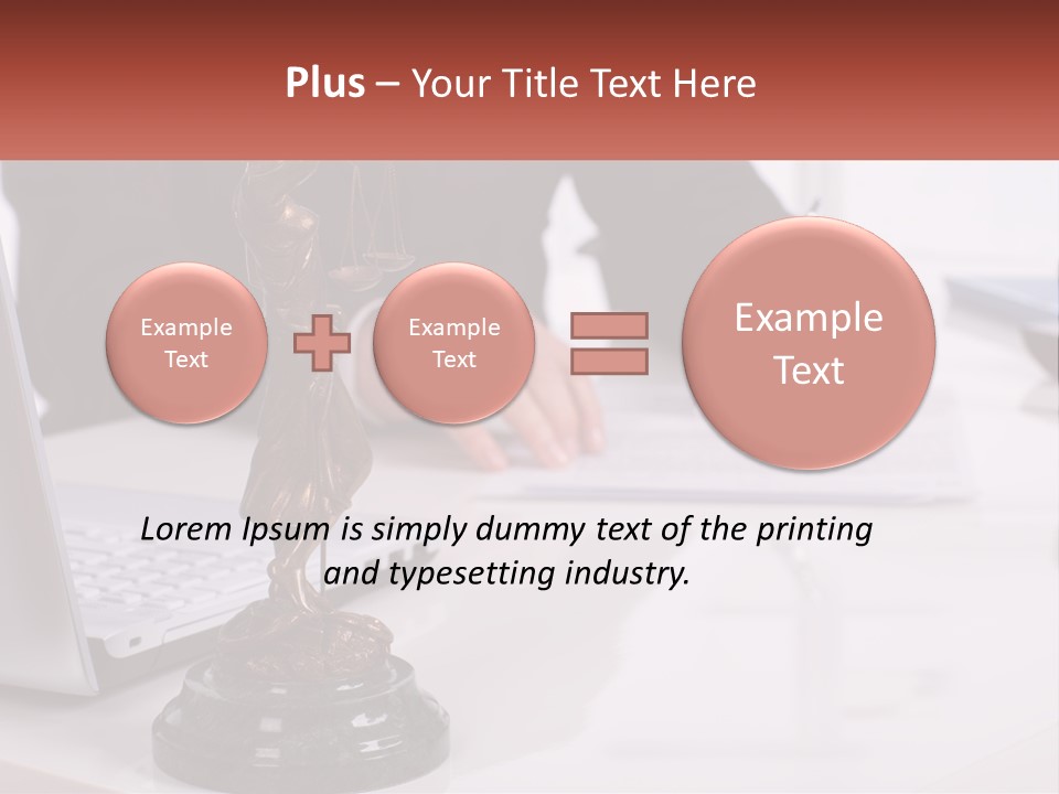 A Person Sitting At A Desk Writing On A Piece Of Paper PowerPoint Template
