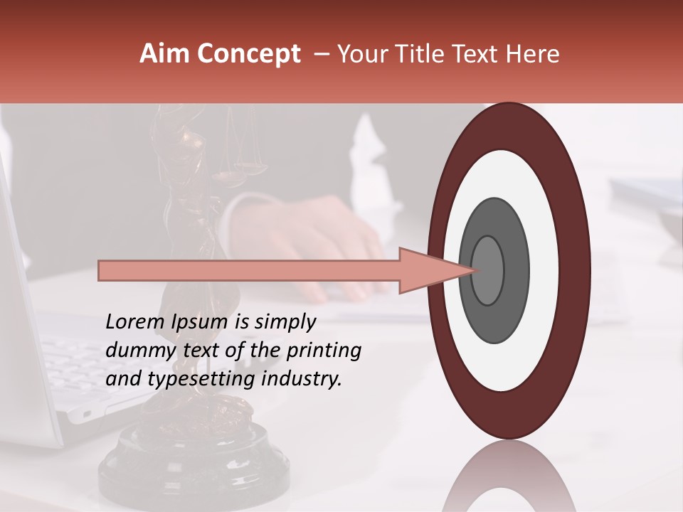 A Person Sitting At A Desk Writing On A Piece Of Paper PowerPoint Template