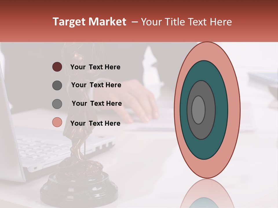 A Person Sitting At A Desk Writing On A Piece Of Paper PowerPoint Template