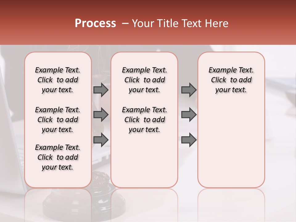 A Person Sitting At A Desk Writing On A Piece Of Paper PowerPoint Template