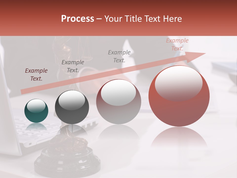 A Person Sitting At A Desk Writing On A Piece Of Paper PowerPoint Template