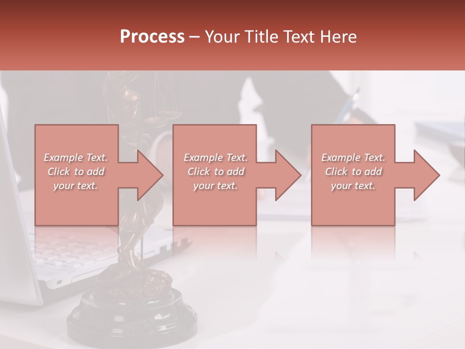 A Person Sitting At A Desk Writing On A Piece Of Paper PowerPoint Template