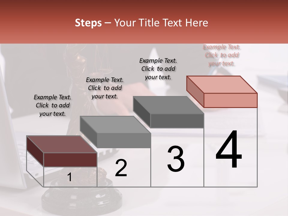 A Person Sitting At A Desk Writing On A Piece Of Paper PowerPoint Template