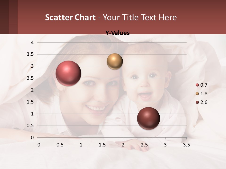 A Woman Holding A Baby Under A Blanket PowerPoint Template