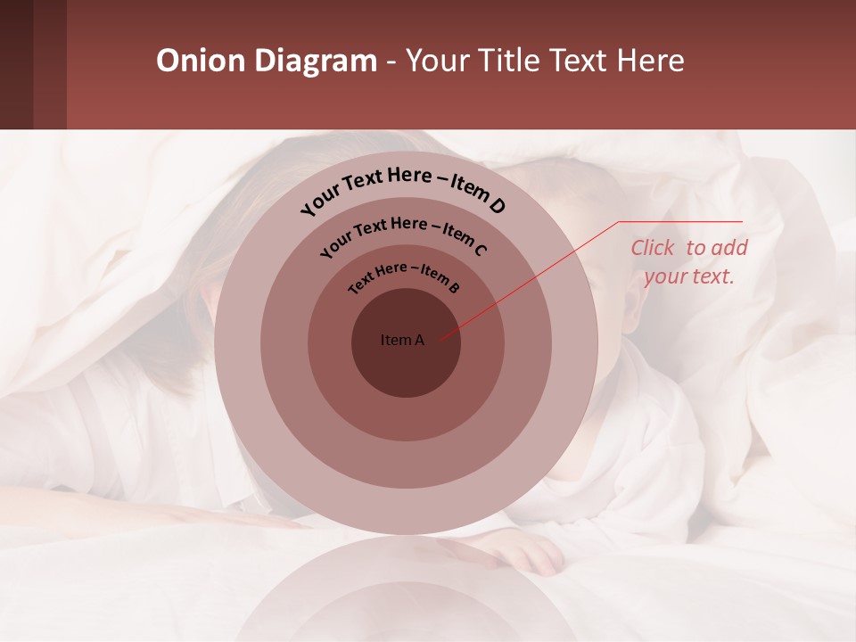 A Woman Holding A Baby Under A Blanket PowerPoint Template