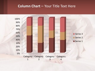 A Woman Holding A Baby Under A Blanket PowerPoint Template