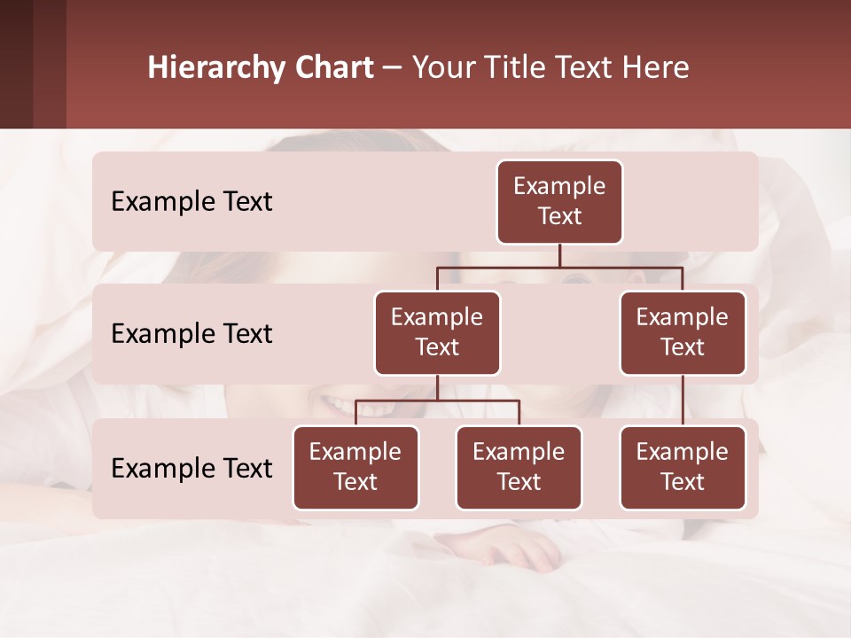A Woman Holding A Baby Under A Blanket PowerPoint Template