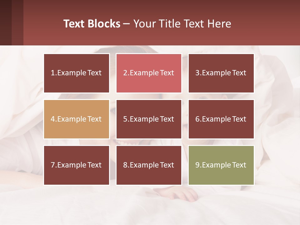 A Woman Holding A Baby Under A Blanket PowerPoint Template