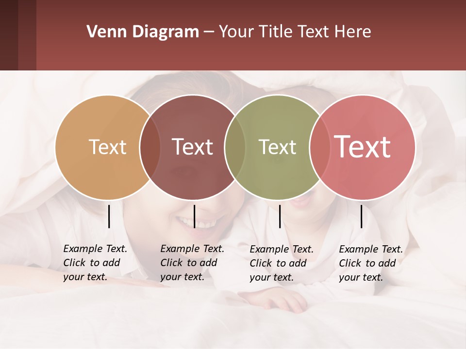 A Woman Holding A Baby Under A Blanket PowerPoint Template