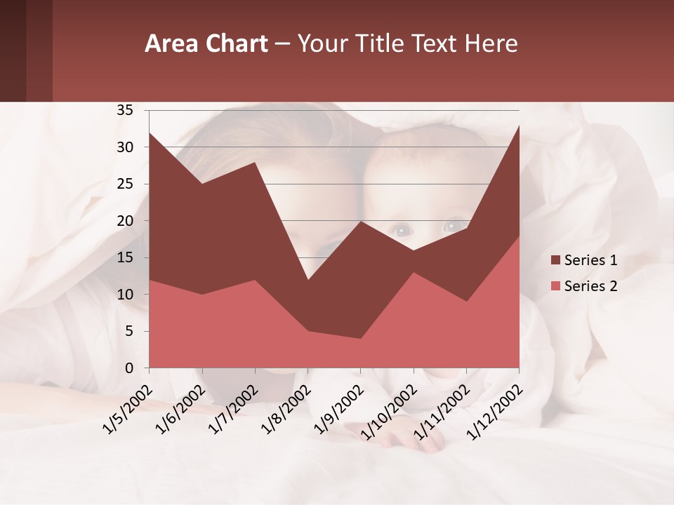 A Woman Holding A Baby Under A Blanket PowerPoint Template