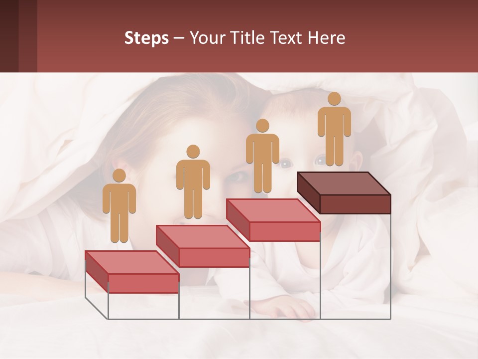 A Woman Holding A Baby Under A Blanket PowerPoint Template