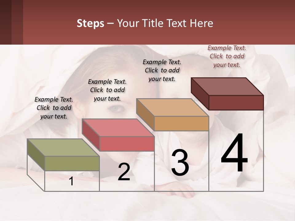 A Woman Holding A Baby Under A Blanket PowerPoint Template
