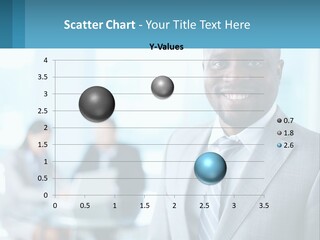 A Man In A Suit Is Smiling For The Camera PowerPoint Template