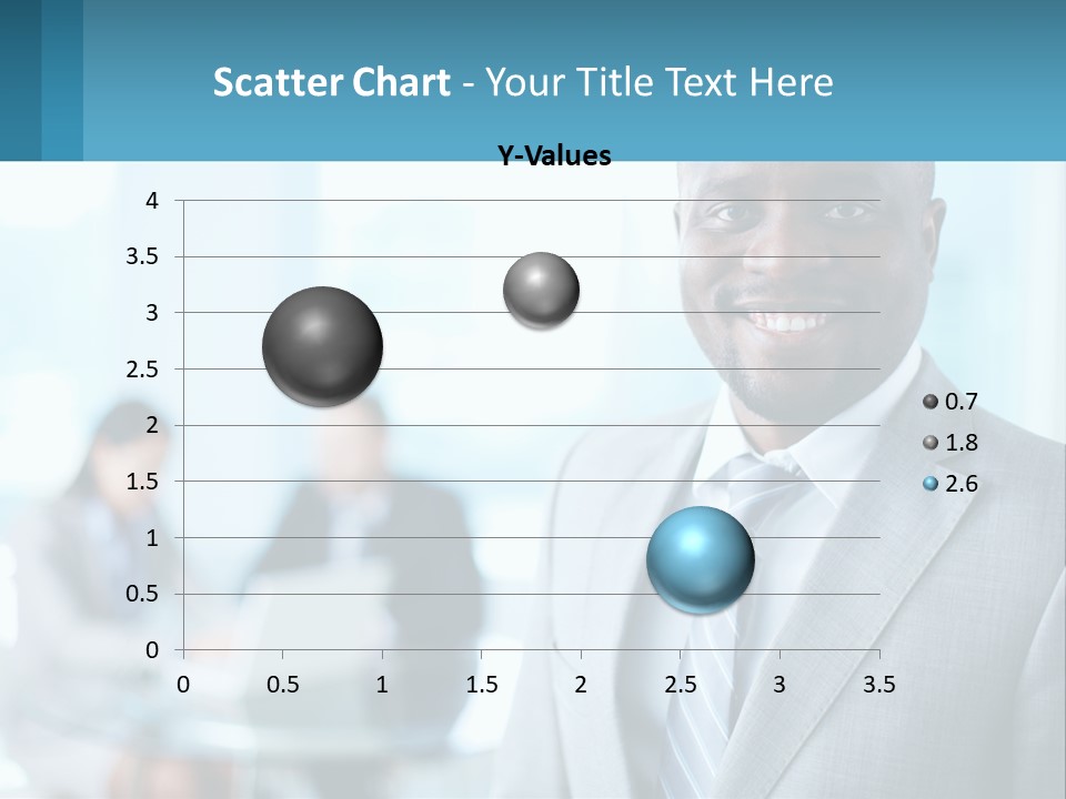 A Man In A Suit Is Smiling For The Camera PowerPoint Template