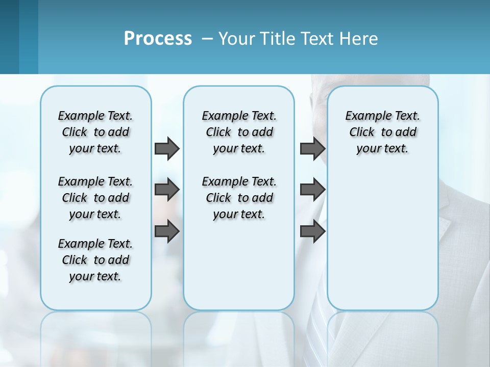 A Man In A Suit Is Smiling For The Camera PowerPoint Template