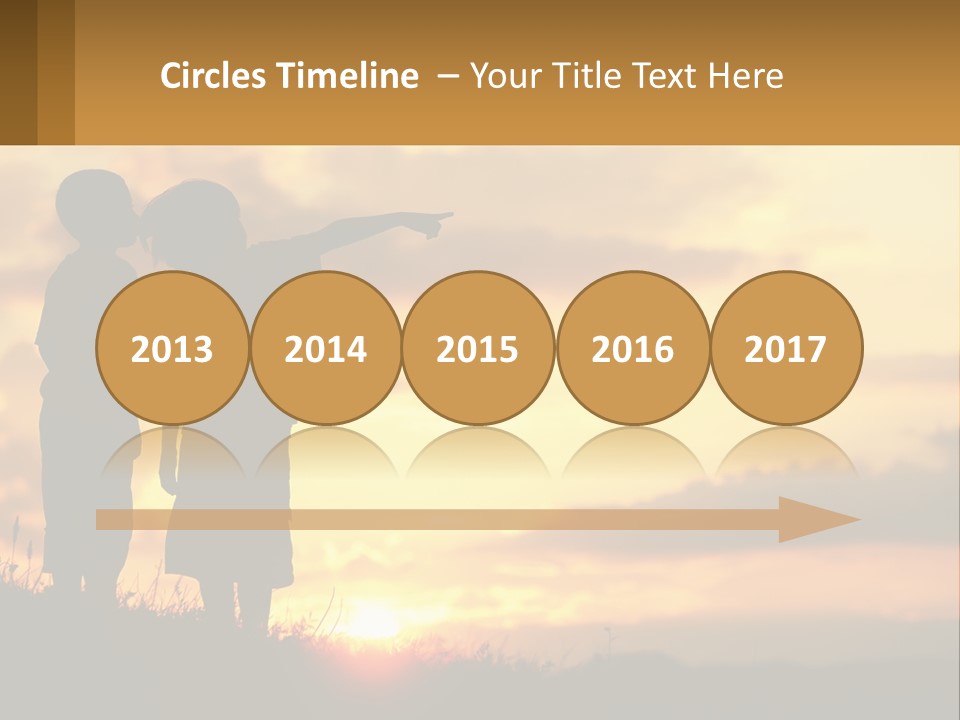 A Couple Of Kids Standing Next To Each Other PowerPoint Template