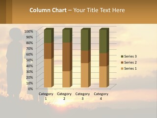 A Couple Of Kids Standing Next To Each Other PowerPoint Template