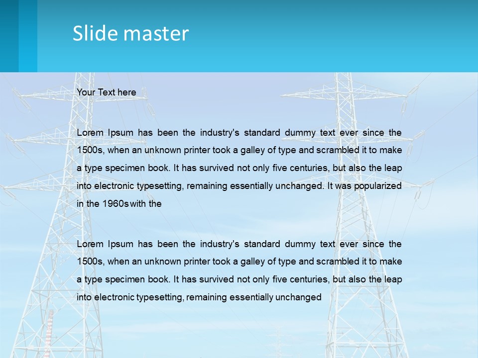 Power Lines Power Lines Power Lines Power Lines Power Lines Power Lines Power Lines Power Lines PowerPoint Template
