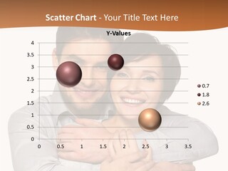 A Man And Woman Are Hugging Each Other PowerPoint Template
