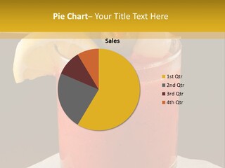 A Bloody Drink With A Garnish Garnish Garnish On The PowerPoint Template