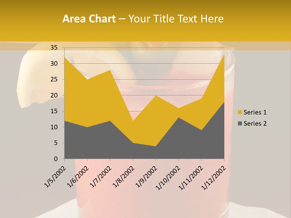 A Bloody Drink With A Garnish Garnish Garnish On The PowerPoint Template