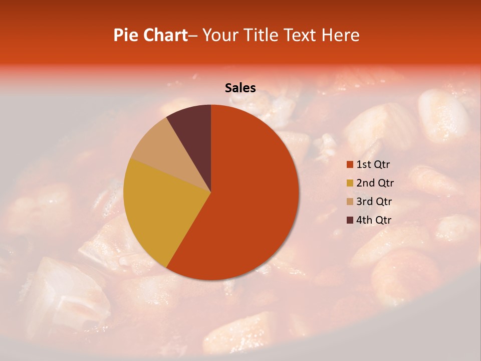 A Stew Of Food Is Being Cooked In A Pot PowerPoint Template