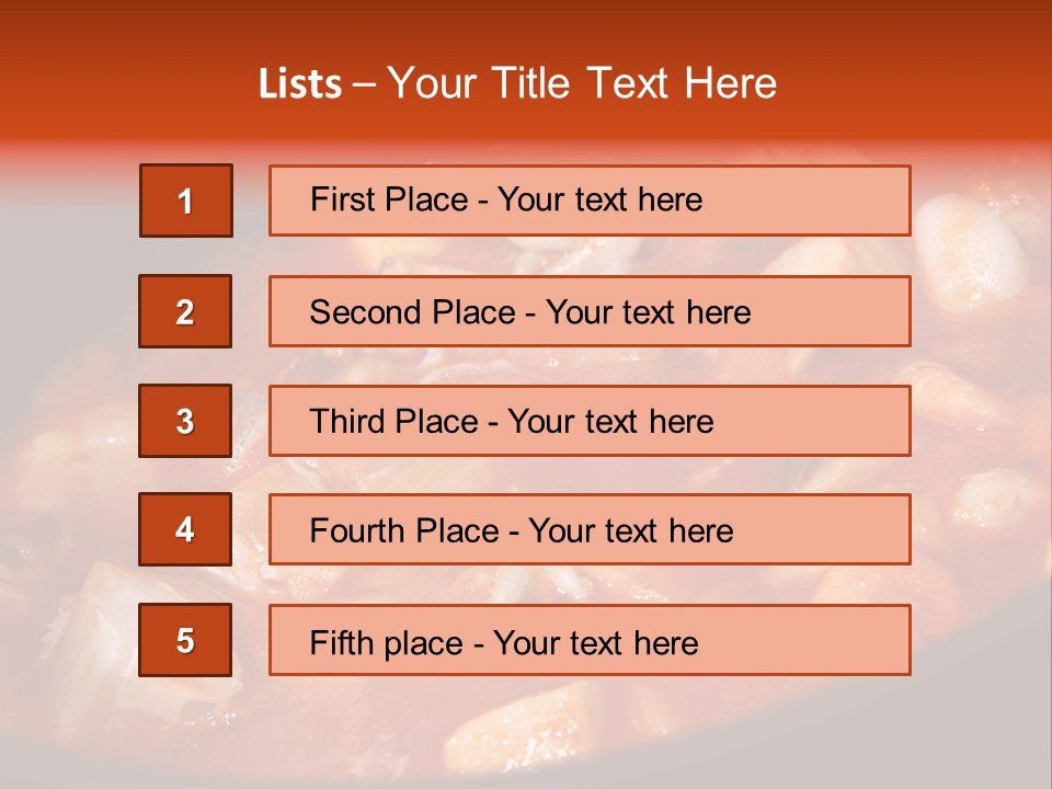 A Stew Of Food Is Being Cooked In A Pot PowerPoint Template