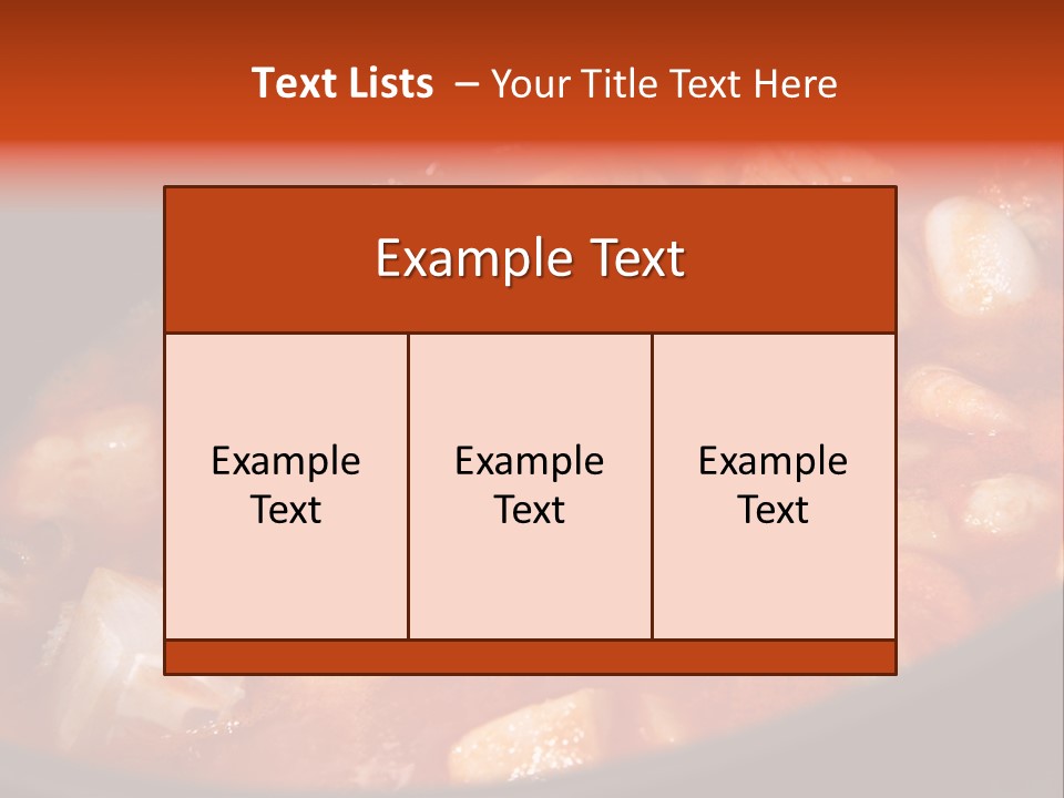 A Stew Of Food Is Being Cooked In A Pot PowerPoint Template