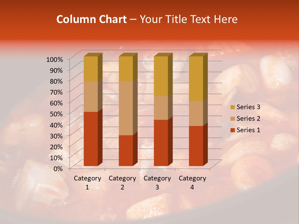 A Stew Of Food Is Being Cooked In A Pot PowerPoint Template