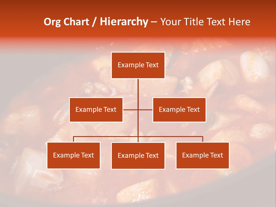 A Stew Of Food Is Being Cooked In A Pot PowerPoint Template