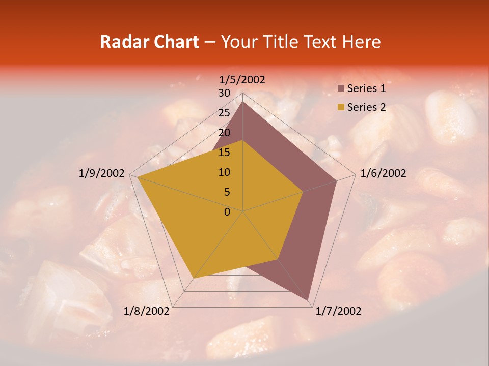 A Stew Of Food Is Being Cooked In A Pot PowerPoint Template