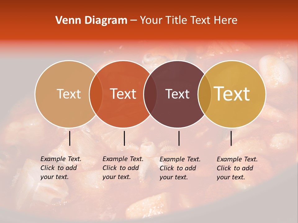 A Stew Of Food Is Being Cooked In A Pot PowerPoint Template