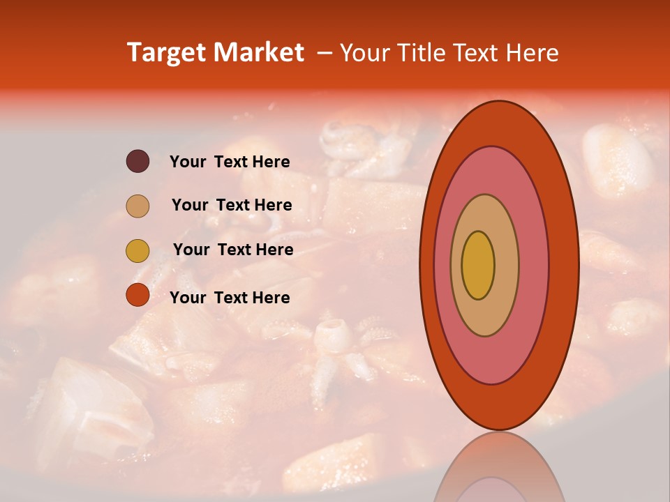 A Stew Of Food Is Being Cooked In A Pot PowerPoint Template