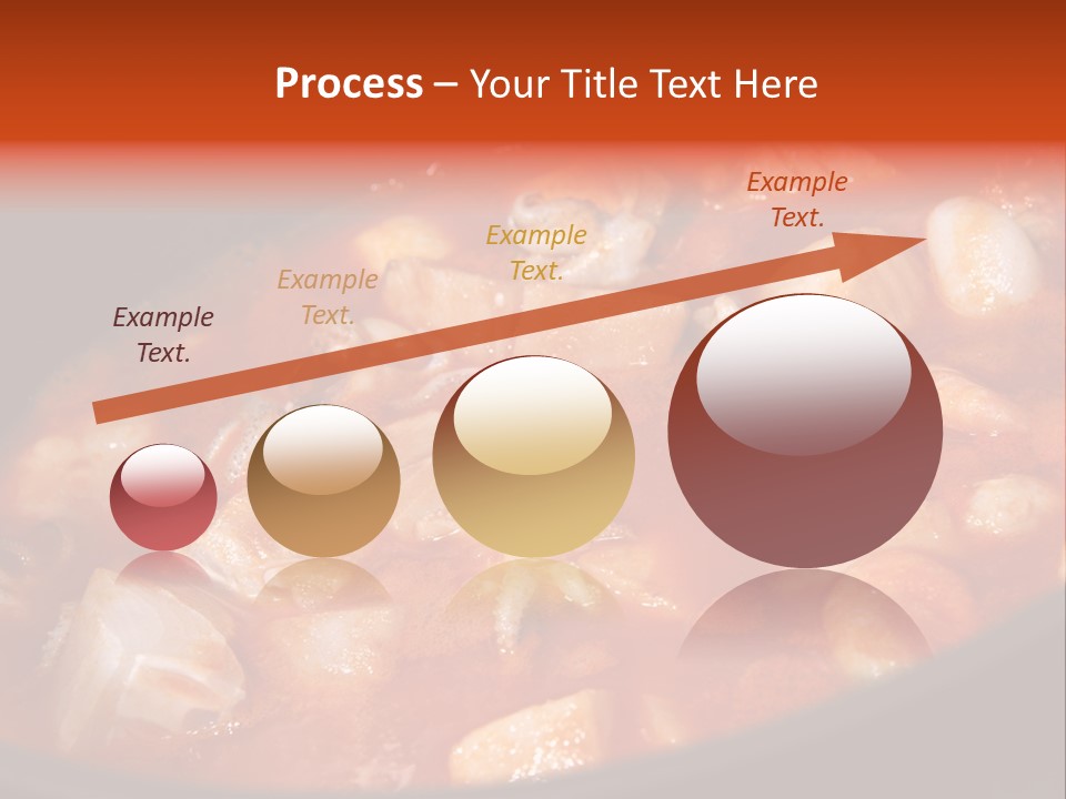 A Stew Of Food Is Being Cooked In A Pot PowerPoint Template