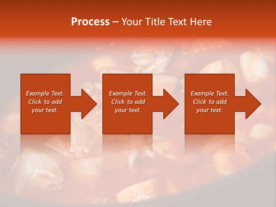 A Stew Of Food Is Being Cooked In A Pot PowerPoint Template
