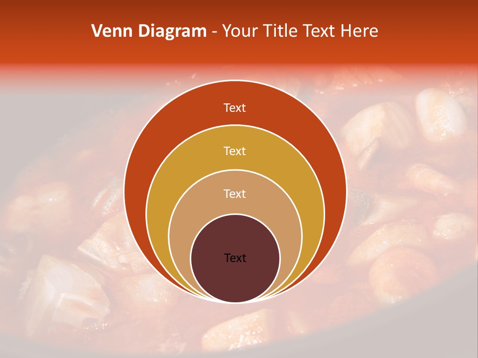 A Stew Of Food Is Being Cooked In A Pot PowerPoint Template