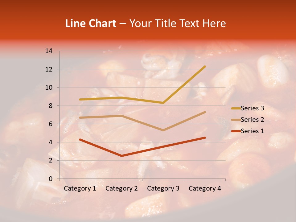A Stew Of Food Is Being Cooked In A Pot PowerPoint Template
