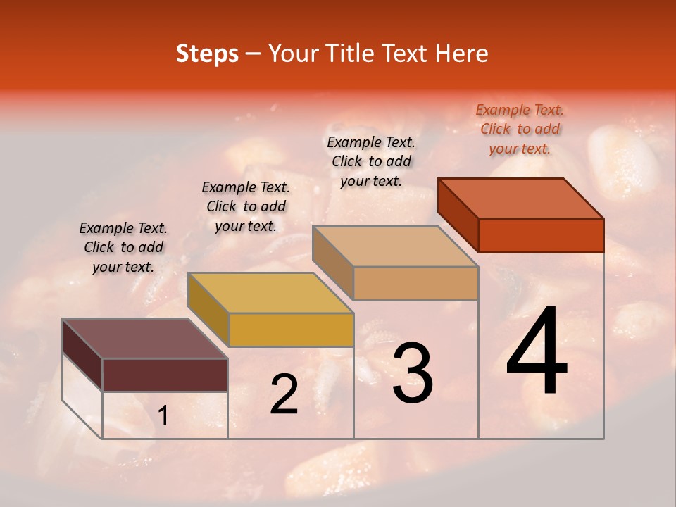 A Stew Of Food Is Being Cooked In A Pot PowerPoint Template