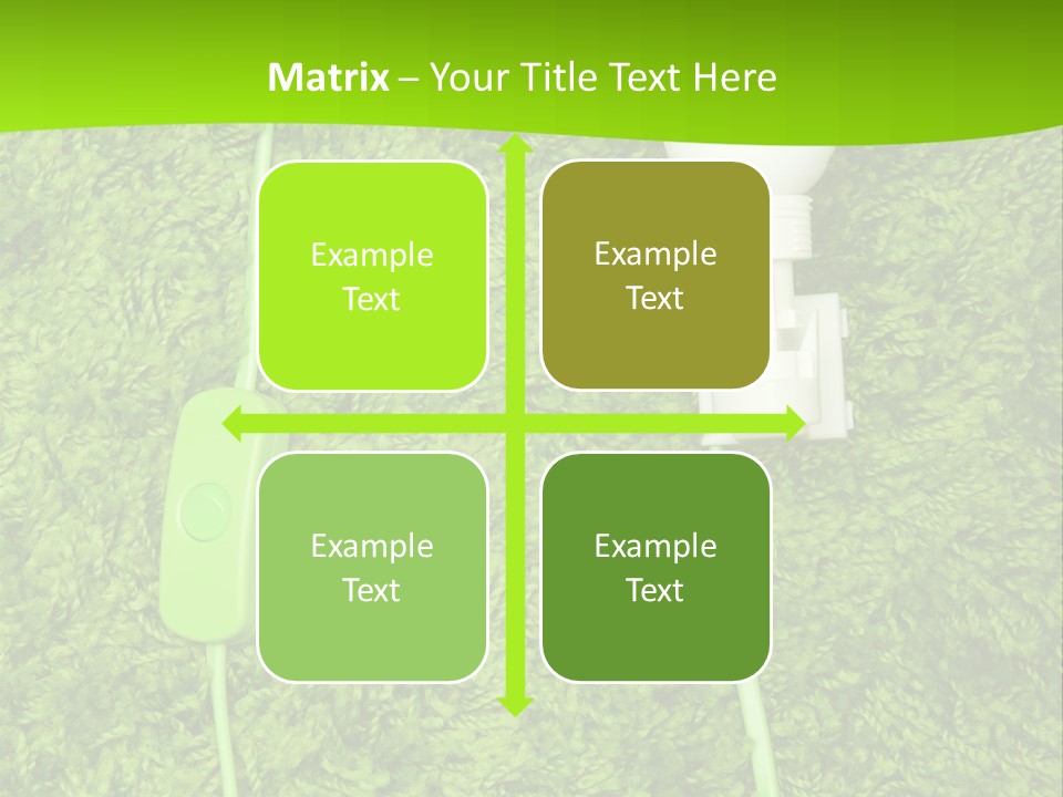A Light Bulb On The Grass Powerpoint Template PowerPoint Template