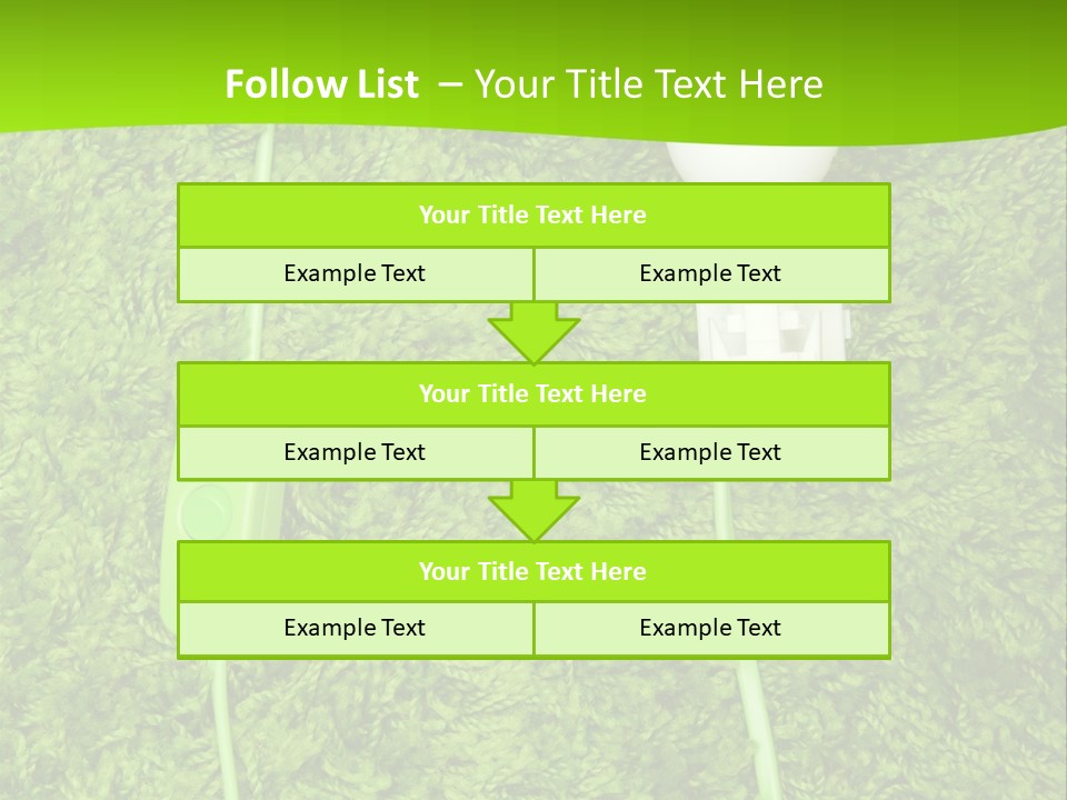 A Light Bulb On The Grass Powerpoint Template PowerPoint Template
